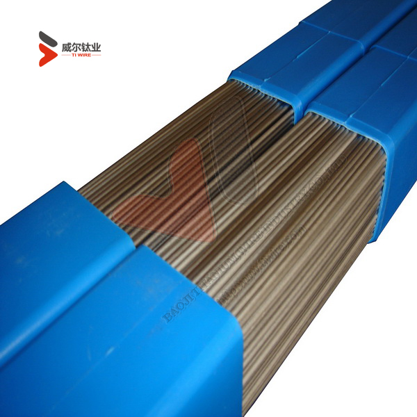 ERTi-12 UNS R53401 Dia. 2.4 x 914 mm Solid Titanium Welding Wire with AWS A5.16/SFA-5.16 Standard
